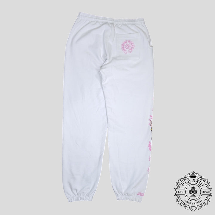 Chrome Hearts Deadly Doll Sweatpants in White