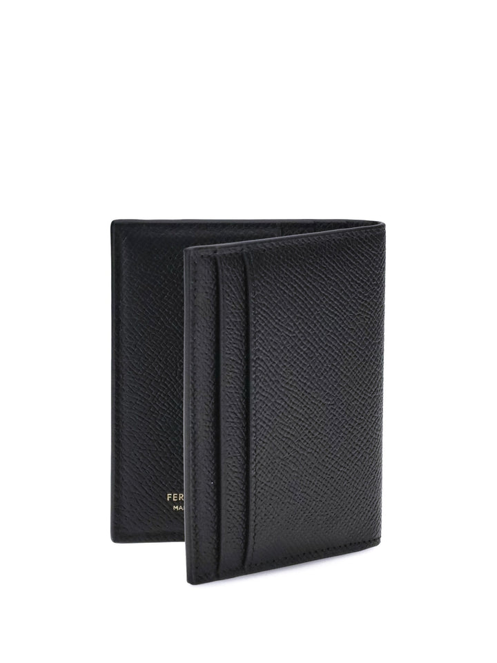 Ferragamo Men Leather Card Holder