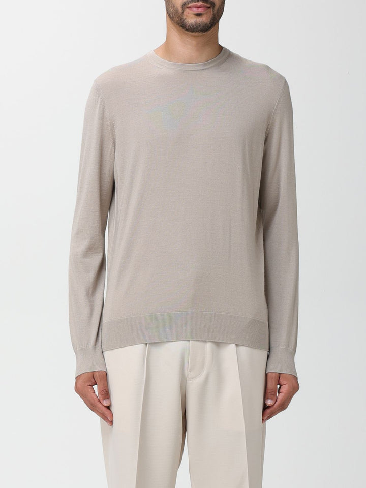 Zegna Sweater Men Yellow Cream