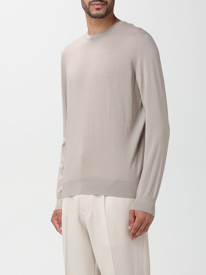 Zegna Sweater Men Yellow Cream