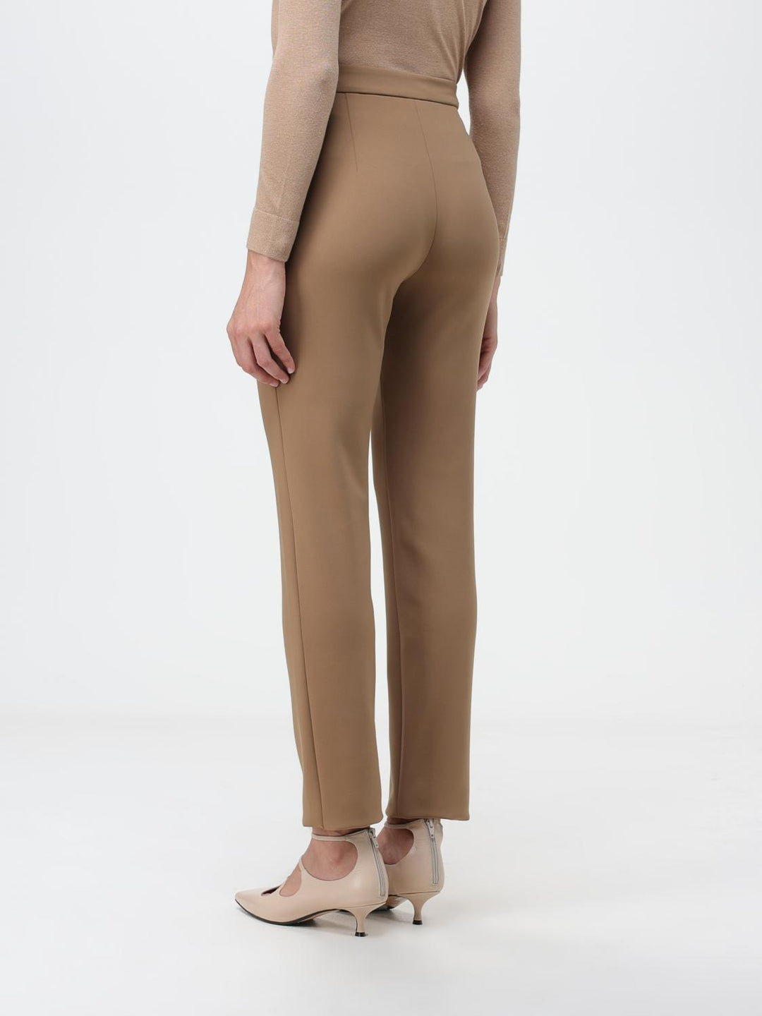Max Mara Pants Woman Camel