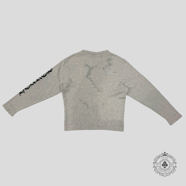 Chrome Hearts Cashmere Knit Sweater in Grey