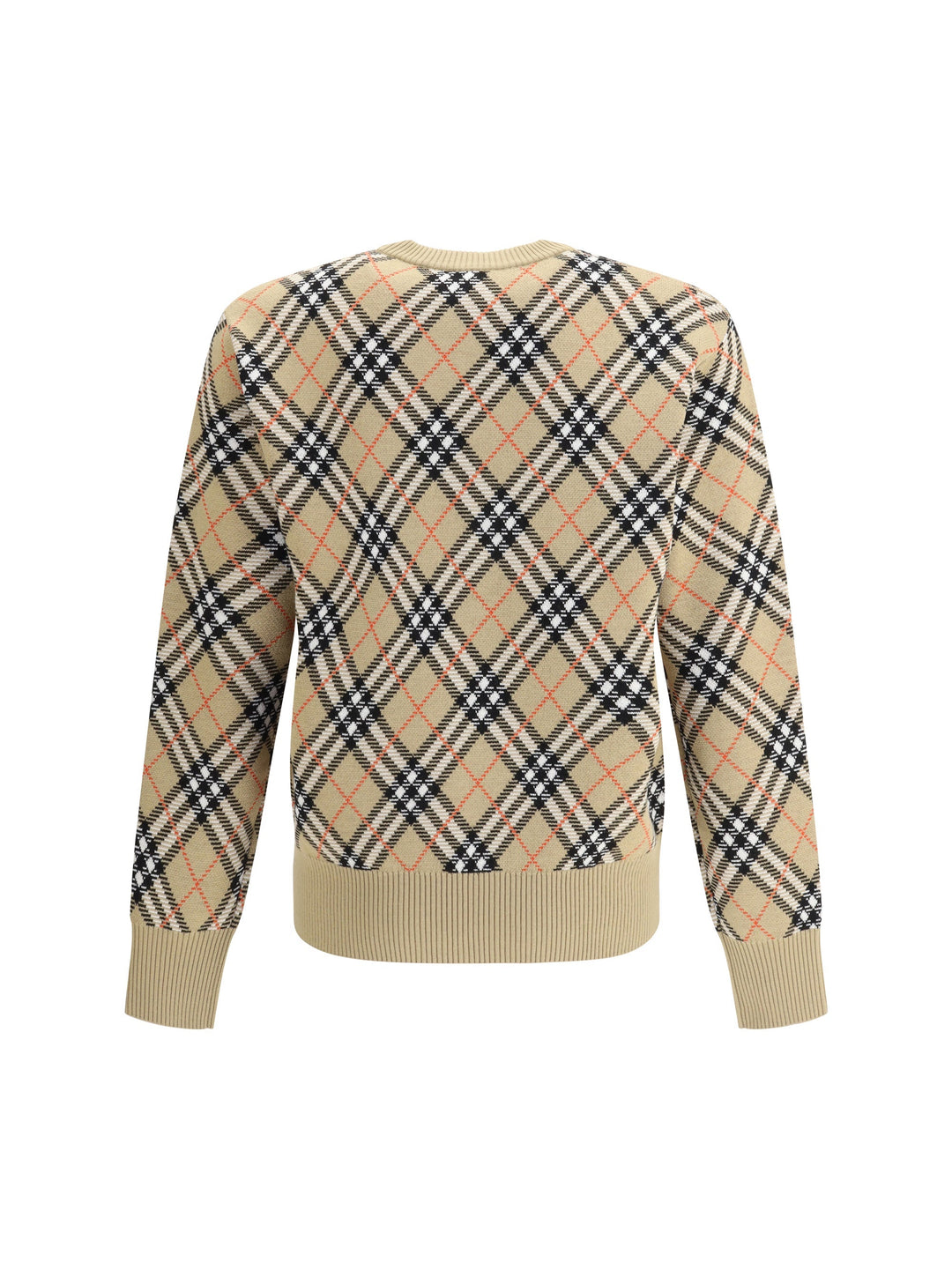 Burberry Men Archive Check Wool Sweate