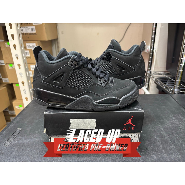 PRE OWNED Air Jordan 4 Retro "Black Cat" (2020)(GS)