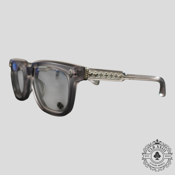 Chrome Hearts Ambidixtrous Glasses in Matte Grey