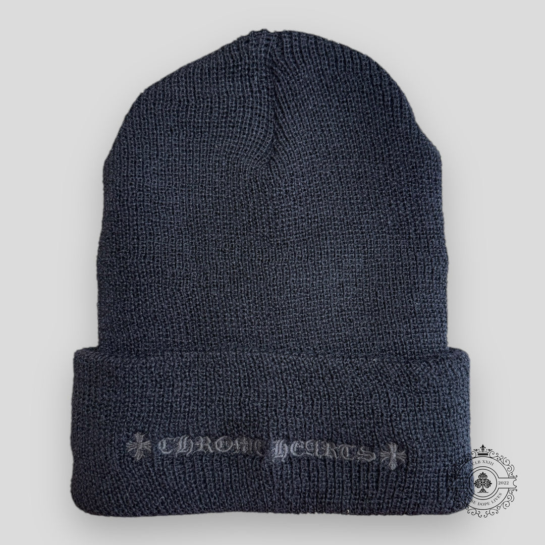 Chrome Hearts Wool Watch Cap in Black
