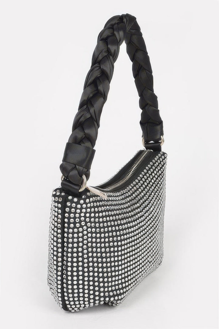 ELEGANT BAG CHELSEA Hot Fix Stone Twisted Hobo – BYMANYC ® New York