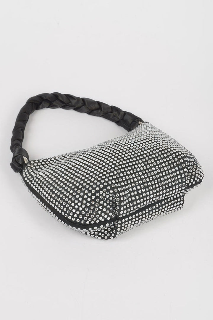 ELEGANT BAG CHELSEA Hot Fix Stone Twisted Hobo – BYMANYC ® New York