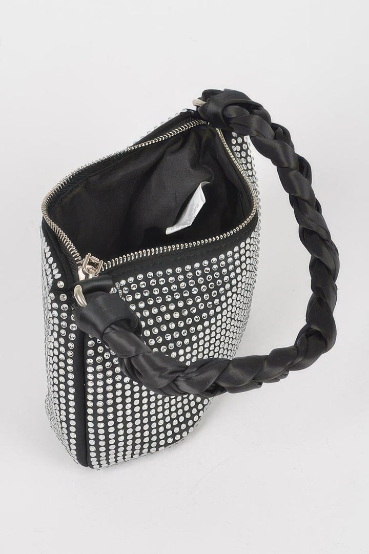 ELEGANT BAG CHELSEA Hot Fix Stone Twisted Hobo – BYMANYC ® New York