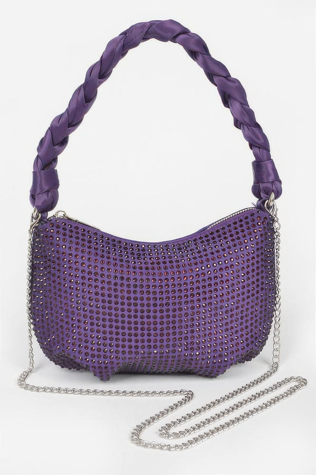 ELEGANT BAG CHELSEA Hot Fix Stone Twisted Hobo – BYMANYC ® New York