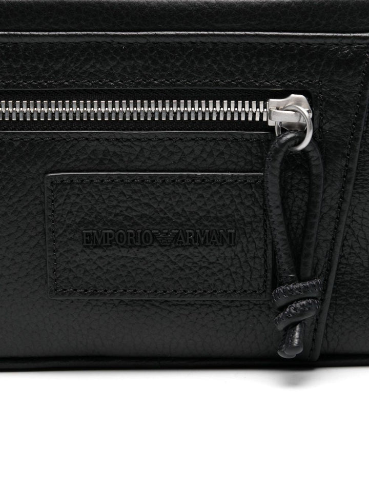 EMPORIO ARMANI Mini Leather Beauty Case