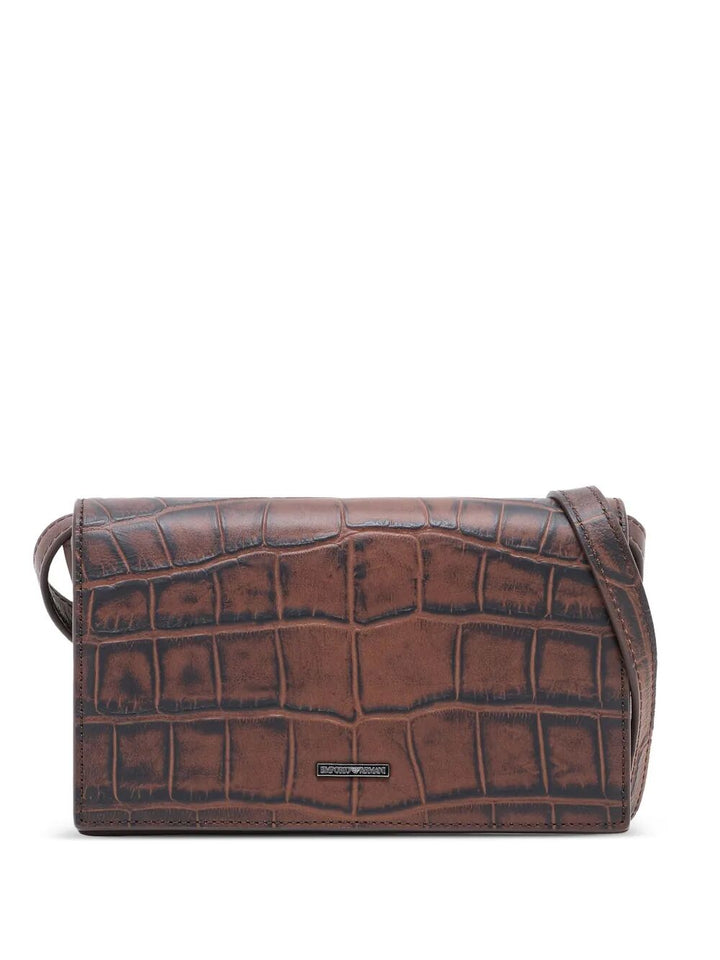 EMPORIO ARMANI Classic Pouch Handbag - Mini Design for Modern Men