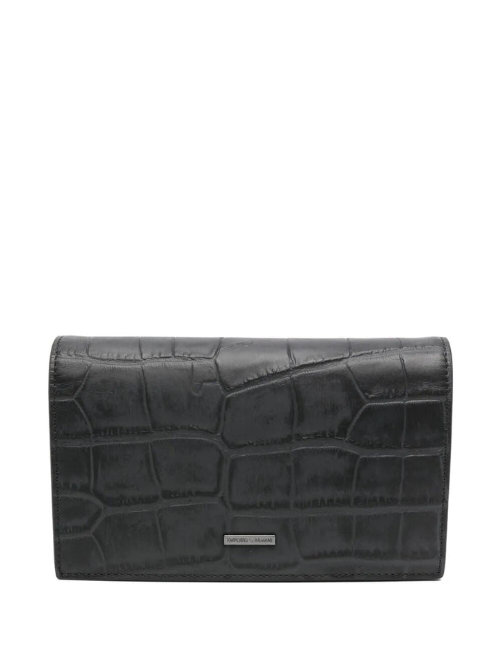 EMPORIO ARMANI Classic Mini Pouch Handbag