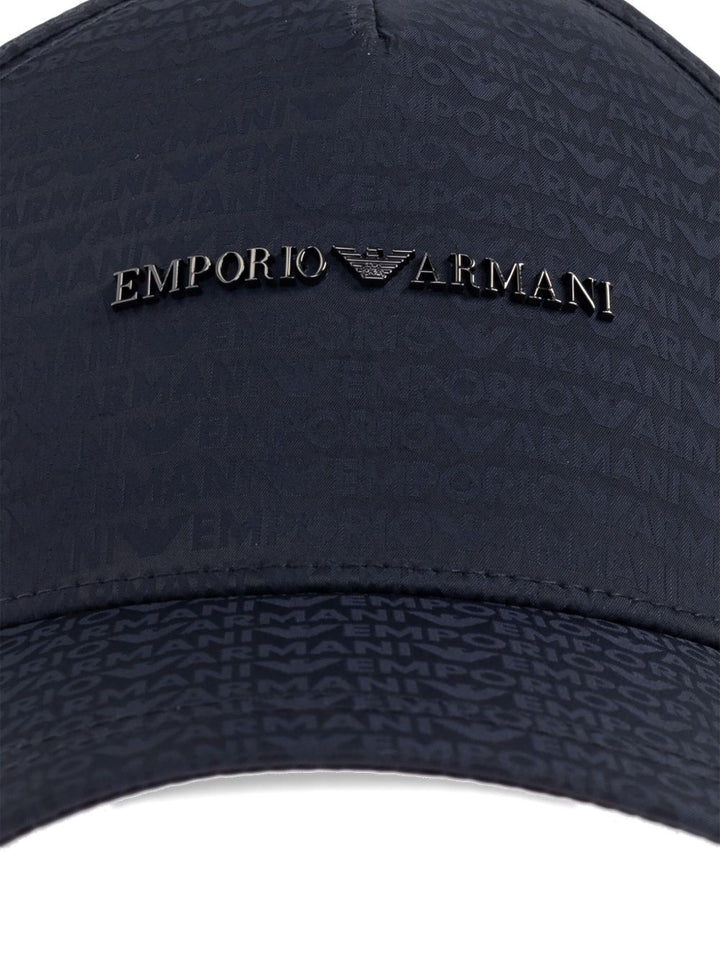 EMPORIO ARMANI Structured Logo Baseball Cap