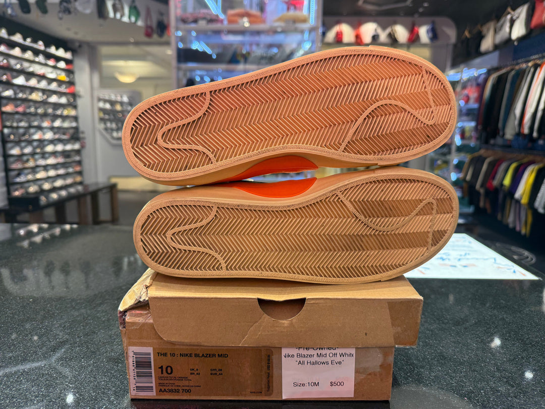 PRE OWNED Nike blazer mid off-white all hallow's eve