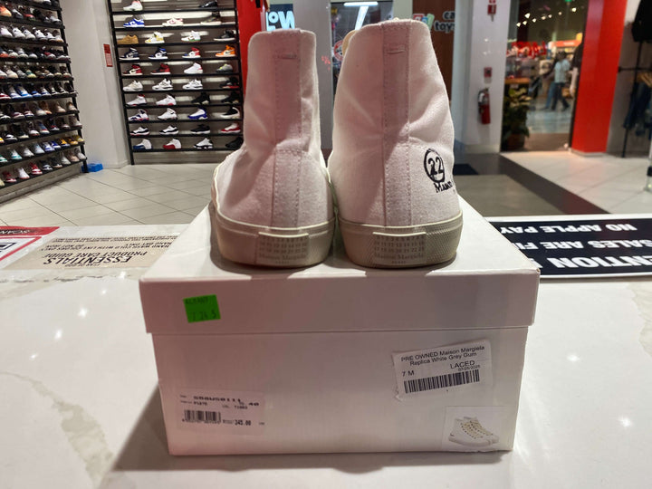 PRE OWNED Maison Margiela Replica White Grey Gum