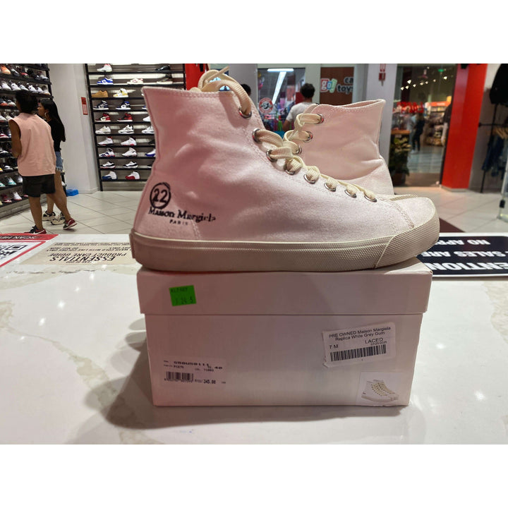 PRE OWNED Maison Margiela Replica White Grey Gum
