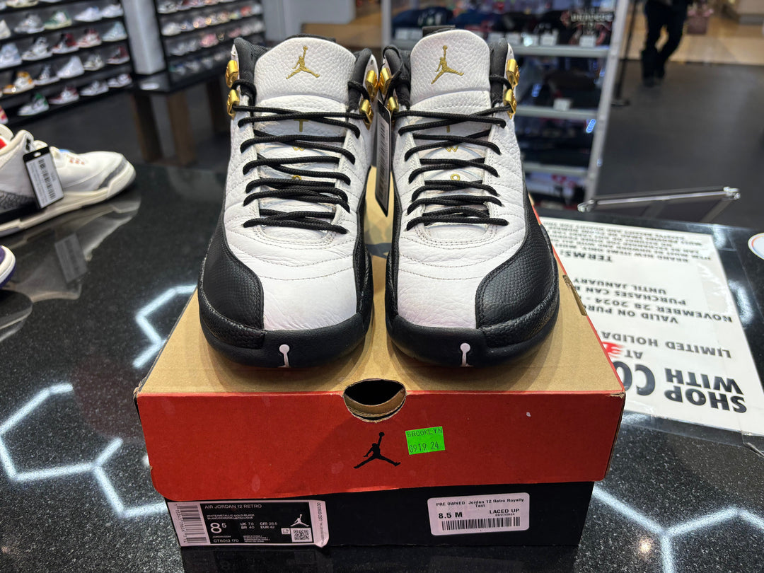 PRE OWNED  Jordan 12 Retro Royalty Taxi