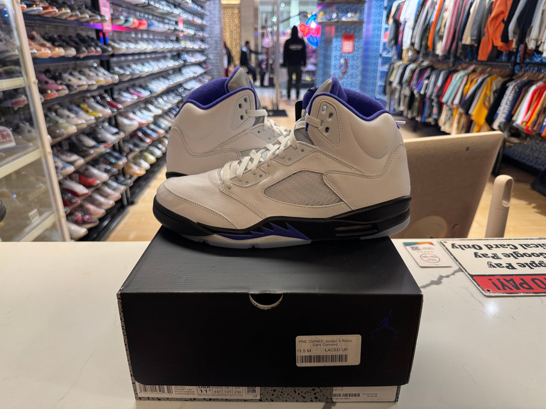 PRE OWNED Jordan 5 Retro Dark Concord