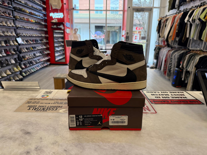 PRE OWNED Air Jordan Retro 1 "Travis Scott Mocha"