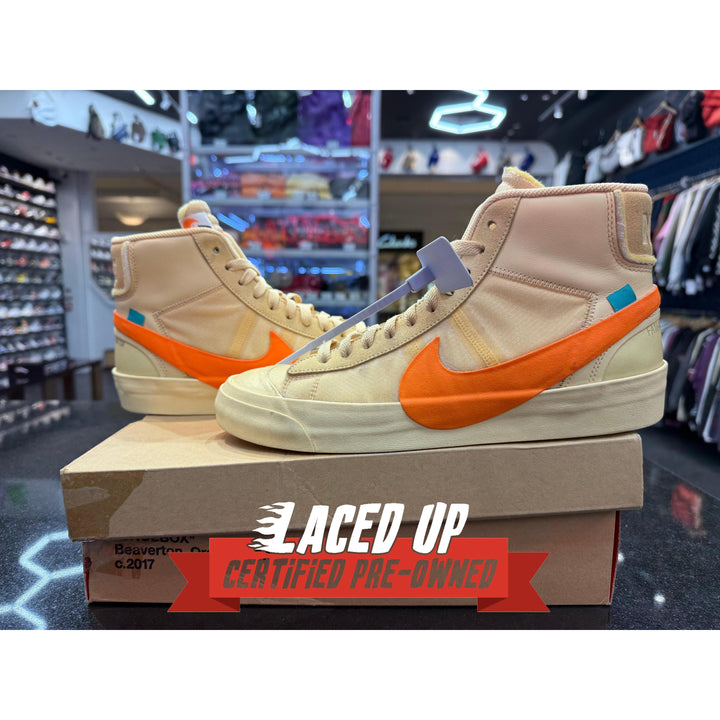 PRE OWNED Nike blazer mid off-white all hallow's eve