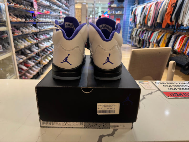 PRE OWNED Jordan 5 Retro Dark Concord