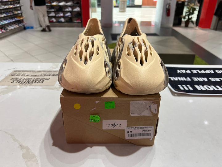 PRE OWNED  Adidas Yeezy Foam RNNR "MX Cream Clay"