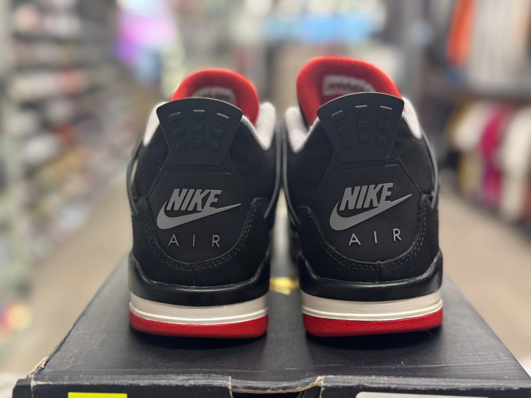 PRE OWNED Air Jordan 4 Retro "Bred" (2019) (GS)