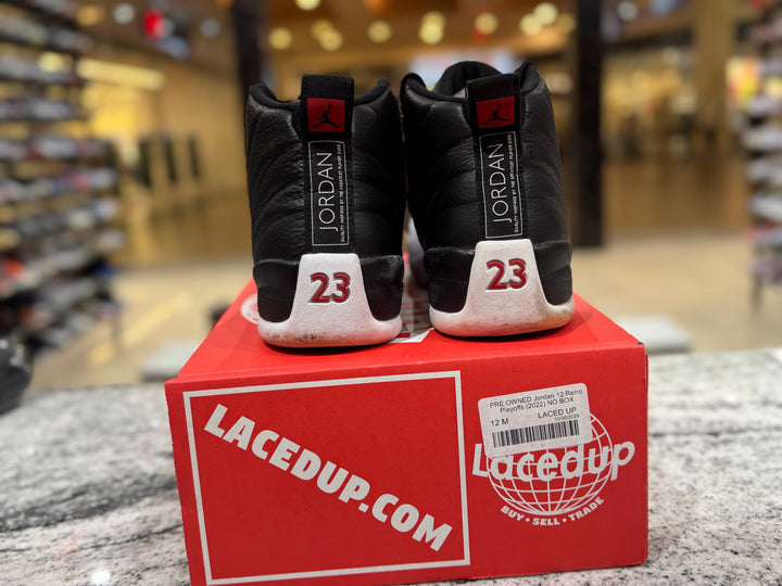PRE OWNED Jordan 12 Retro Playoffs (2022) NO BOX