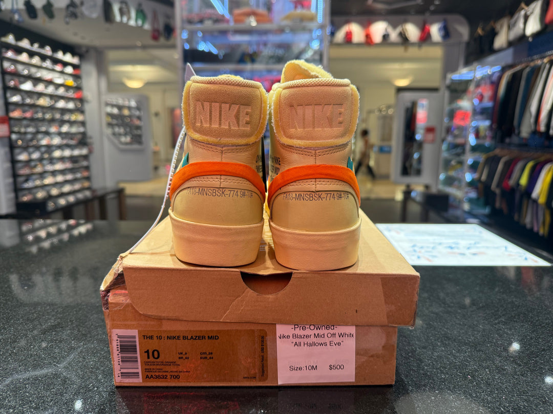 PRE OWNED Nike blazer mid off-white all hallow's eve