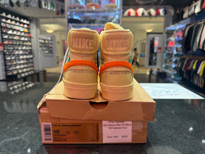 PRE OWNED Nike blazer mid off-white all hallow's eve