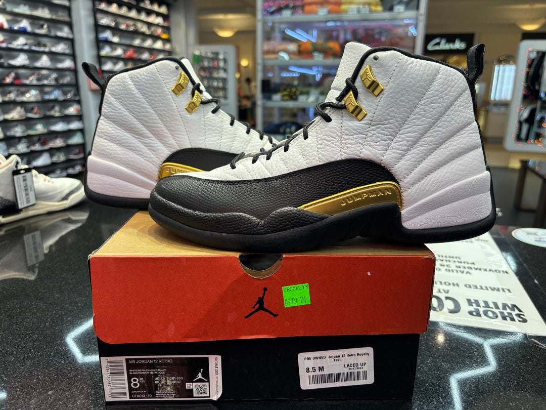 PRE OWNED  Jordan 12 Retro Royalty Taxi