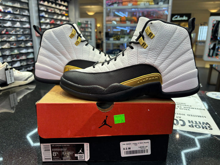 PRE OWNED  Jordan 12 Retro Royalty Taxi