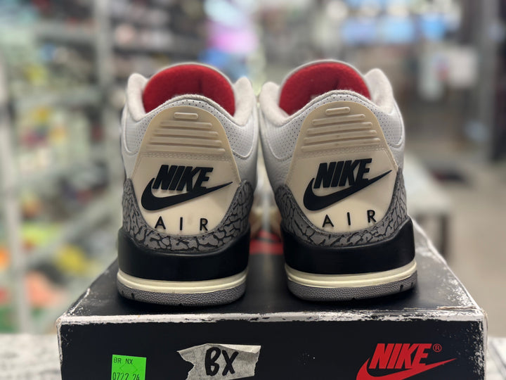 PRE OWNED Air Jordan Retro 3 "White Cement Reimagined"