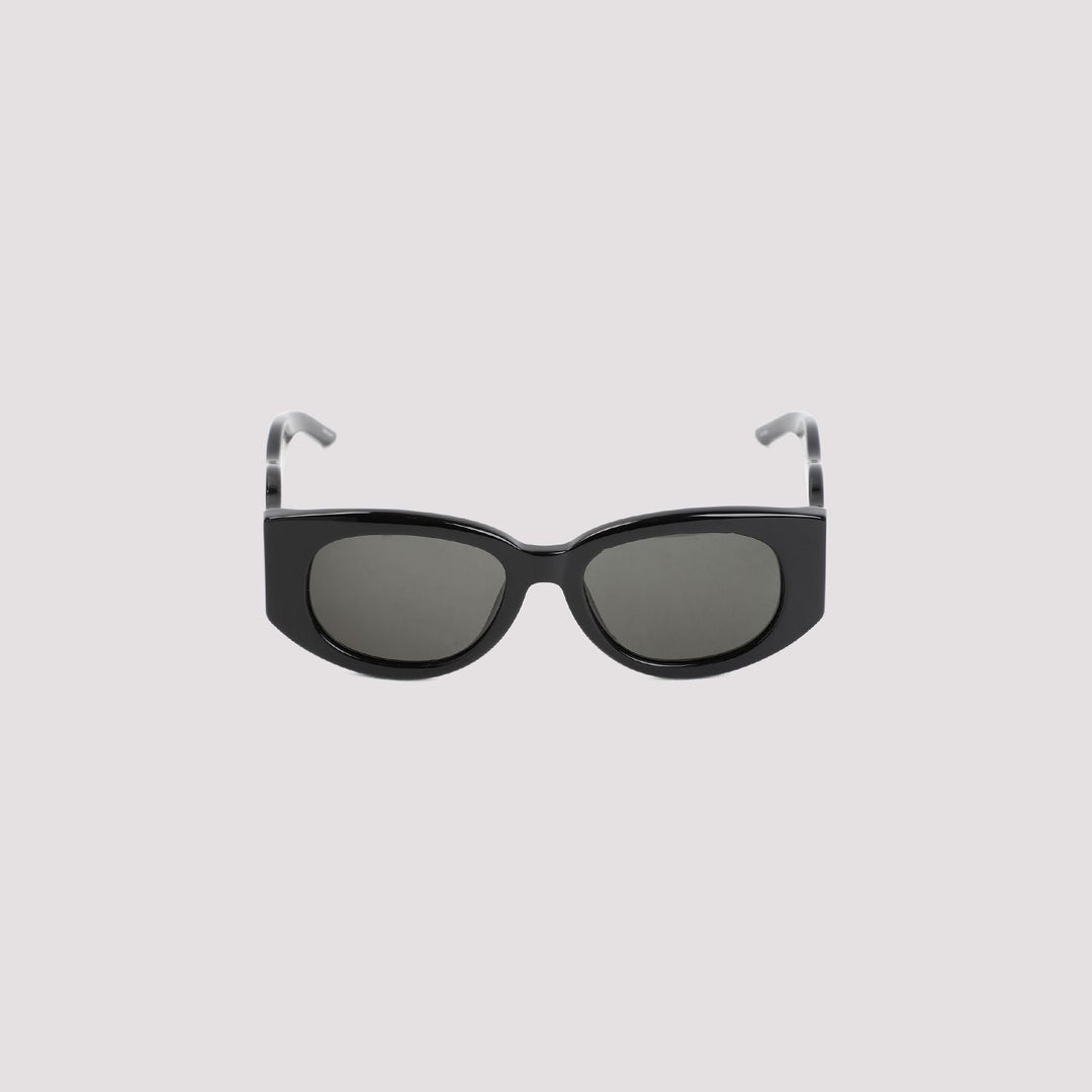 CASABLANCA Metal Oval Wave Sunglasses