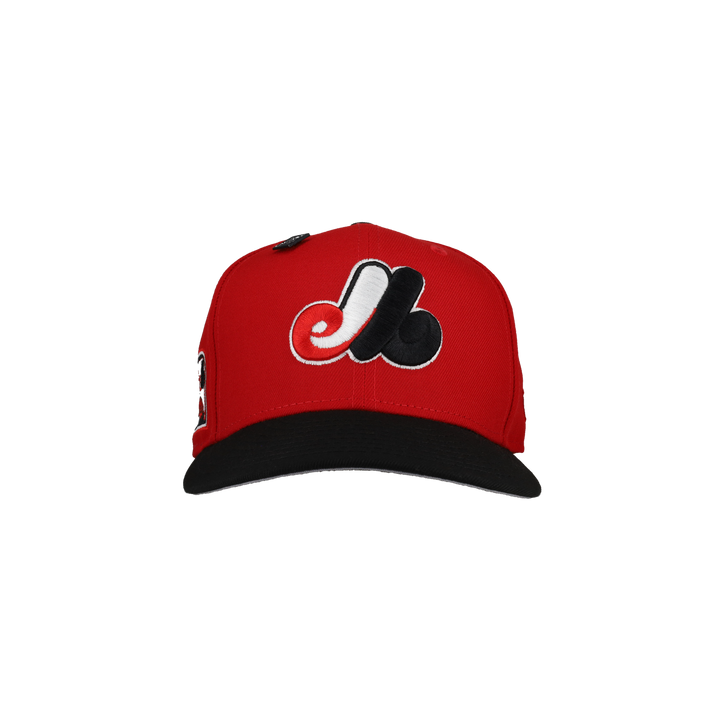 Montreal Expos Olympic Stadium Red 59Fifty Fitted Hat