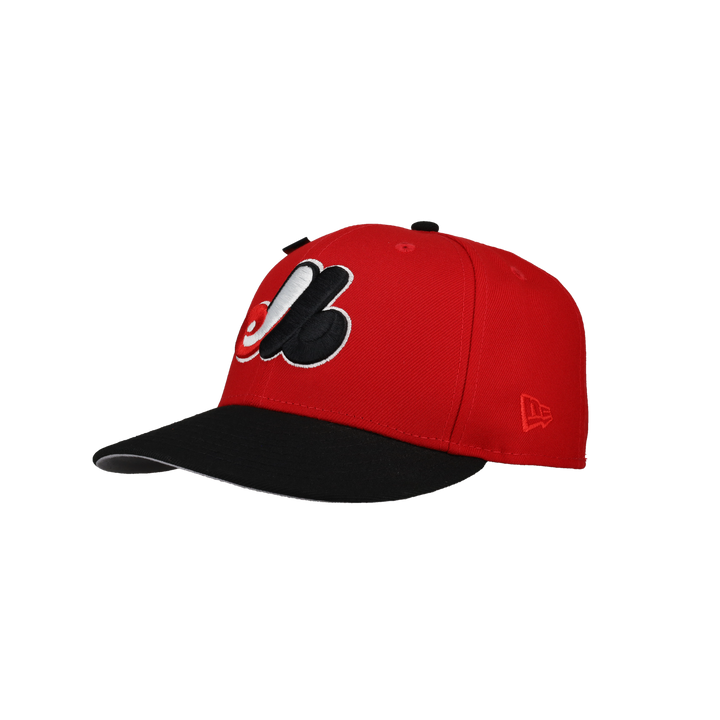Montreal Expos Olympic Stadium Red 59Fifty Fitted Hat