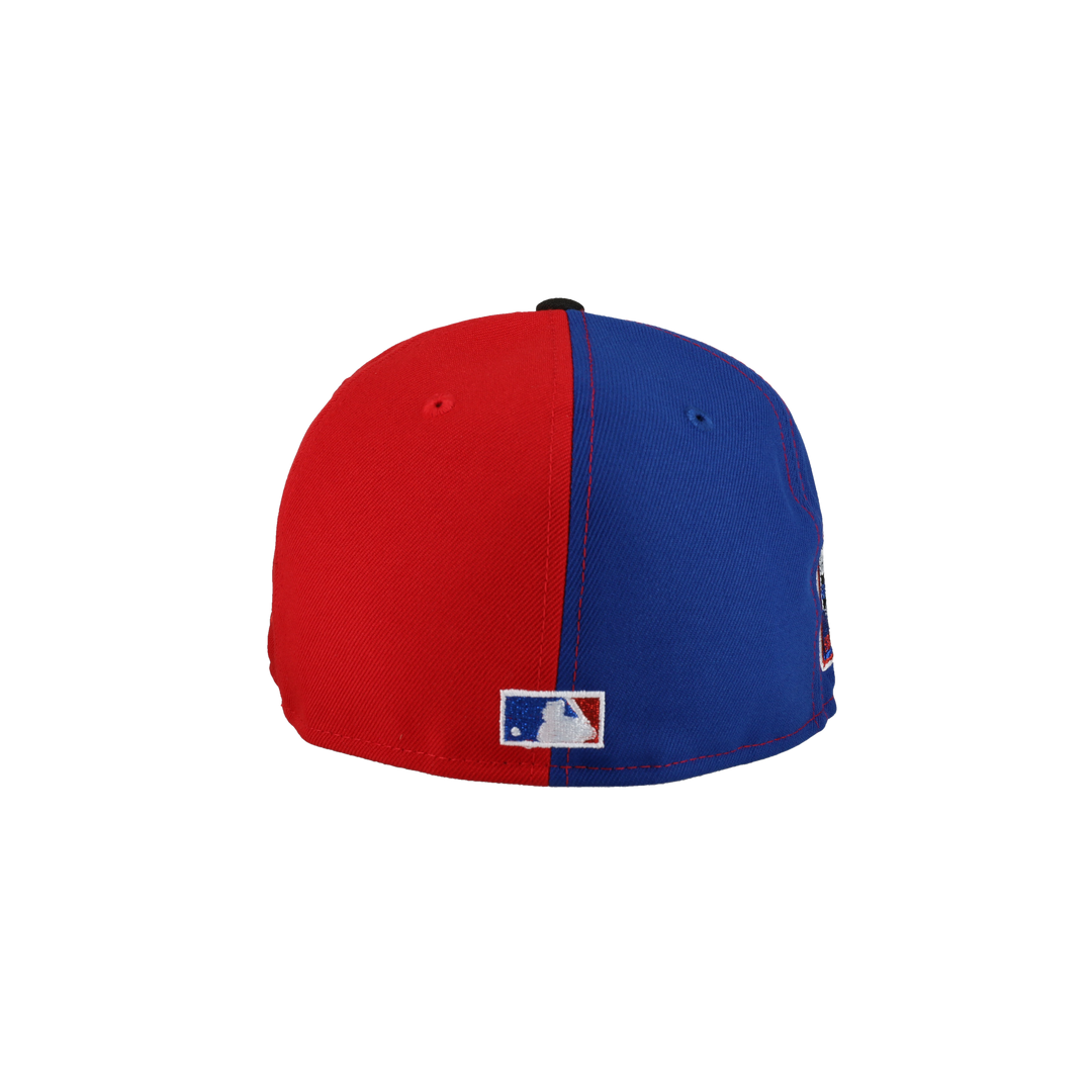 Montreal Expos Olympic Stadium "Split Decision" Metallic 59Fifty Fitted Hat