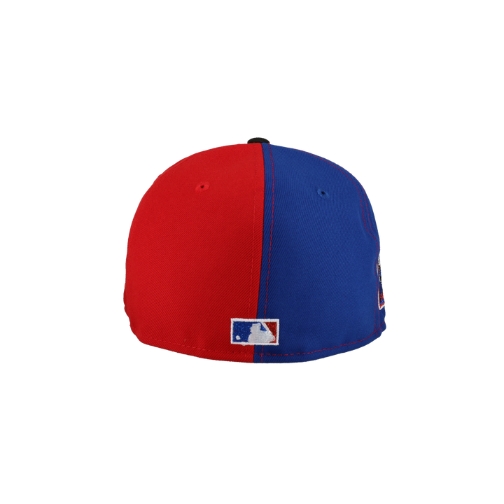 Montreal Expos Olympic Stadium "Split Decision" Metallic 59Fifty Fitted Hat