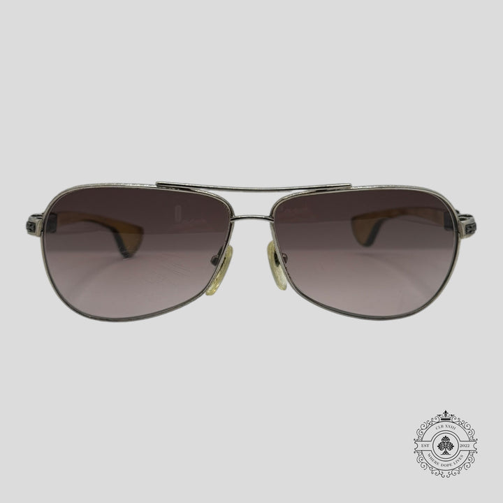 Chrome Hearts The Beast I Sunglasses in Silver