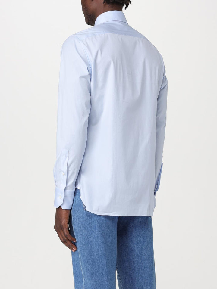 Zegna Shirt Men Sky Blue