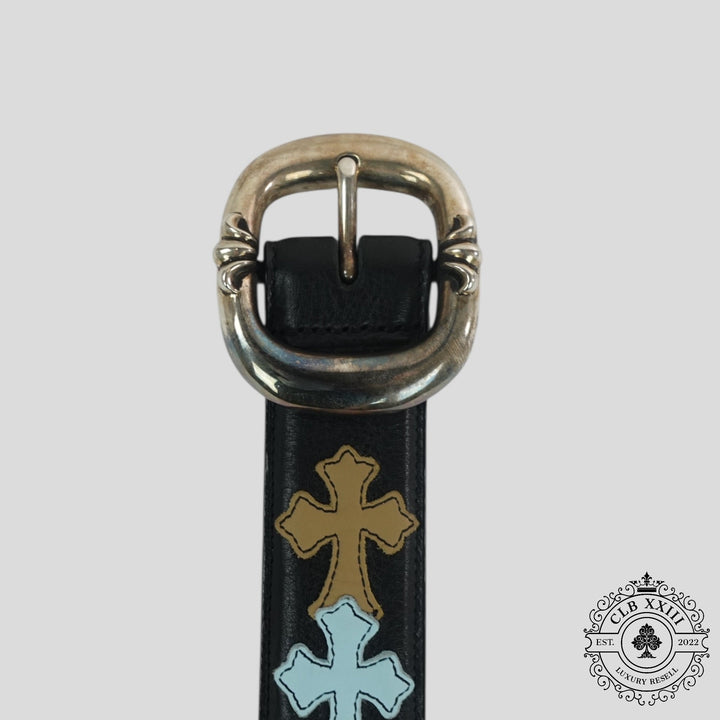 Chrome Hearts Rainbow Cross Patch Gunslinger Belt