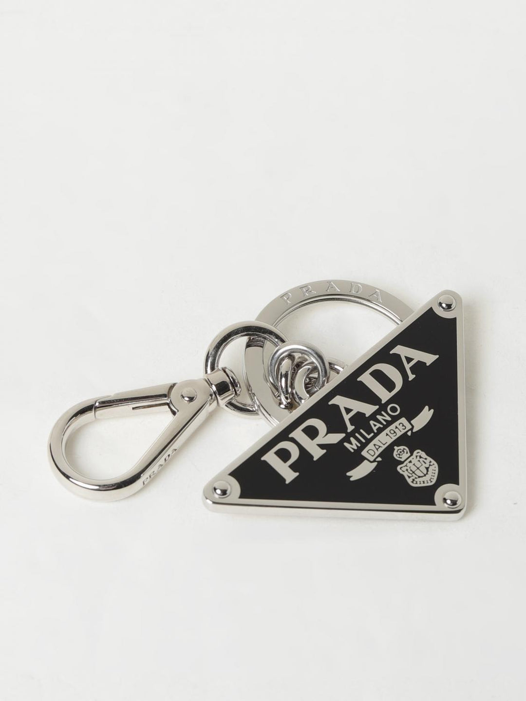Prada Key Chain Woman Black