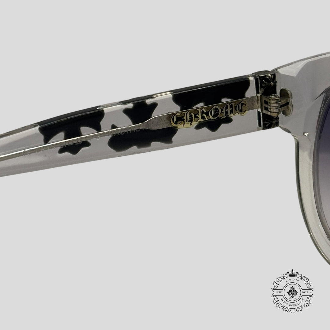 Chrome Hearts Vagtastic Sunglasses in Clear