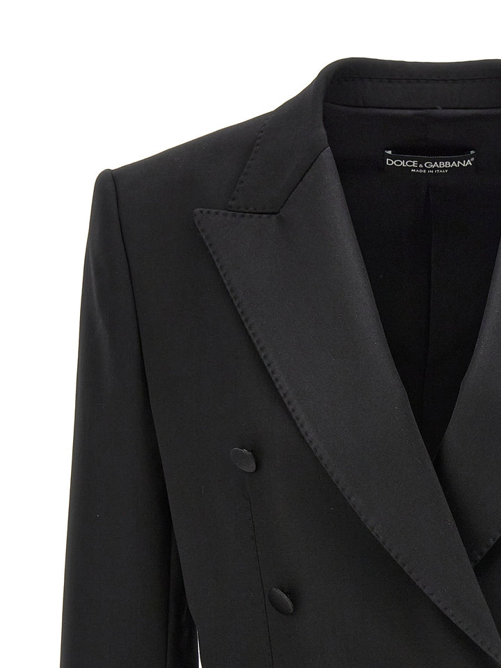 Dolce & Gabbana Women 'Tuxedo' Crop Blazer