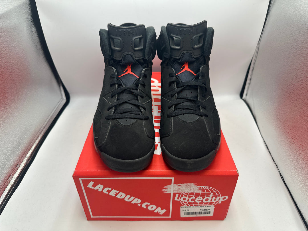 PRE OWNED Air Jordan Retro 6 "Black Infrared" (2019)