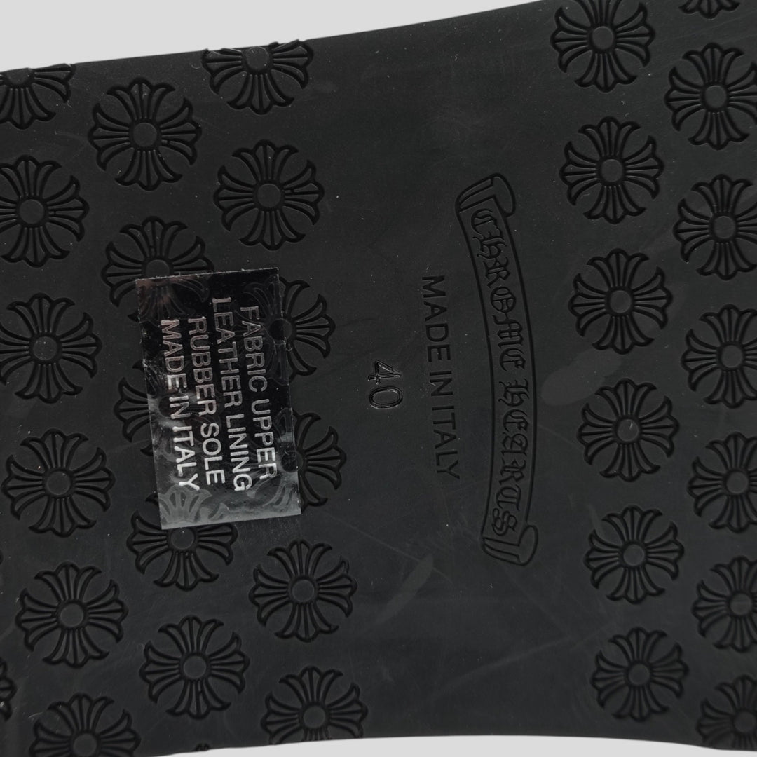 Chrome Hearts Chomper Slippers in Black