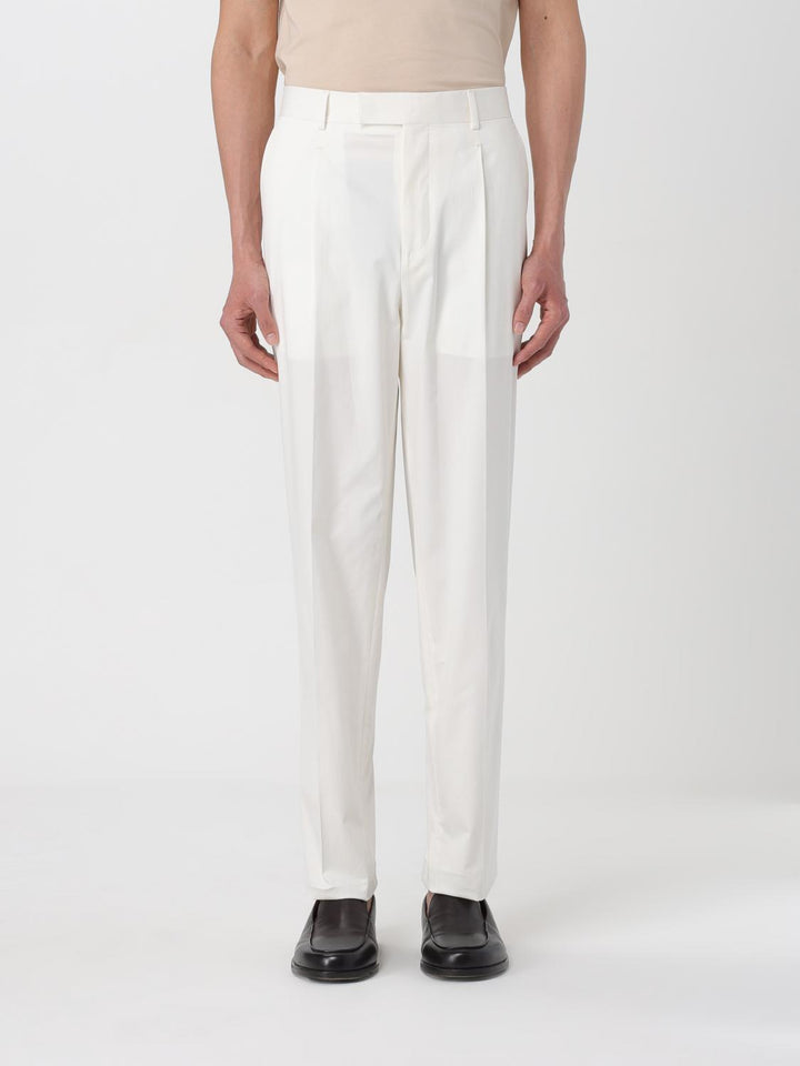 Zegna Pants Men White