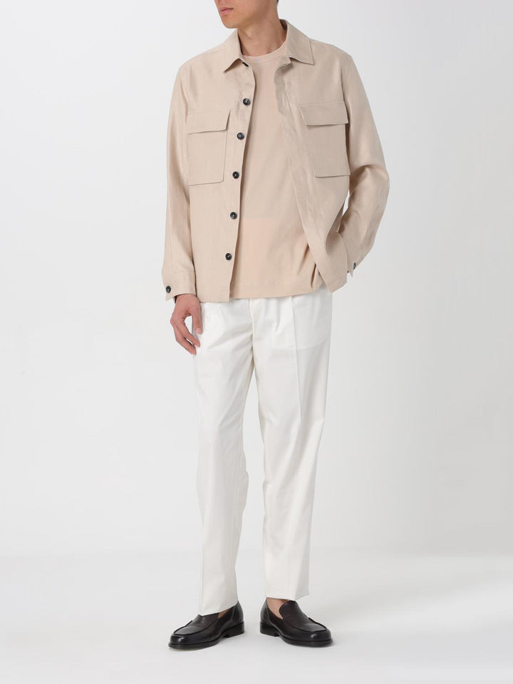 Zegna Pants Men White