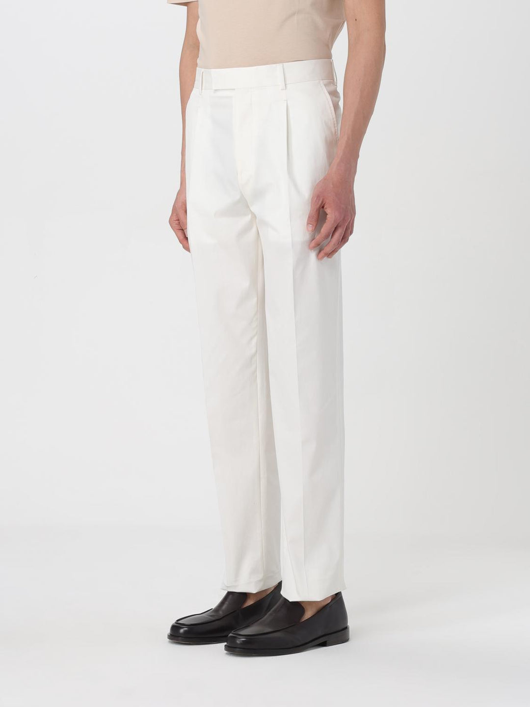 Zegna Pants Men White